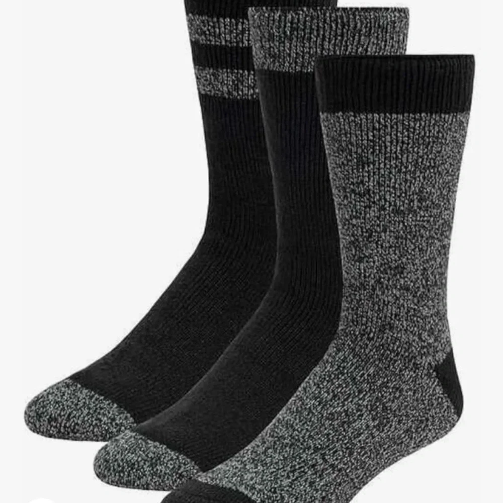 New Avalanche Outdoor Supply Men's Ultimate Thermal Crew Sock, Size 6-12,